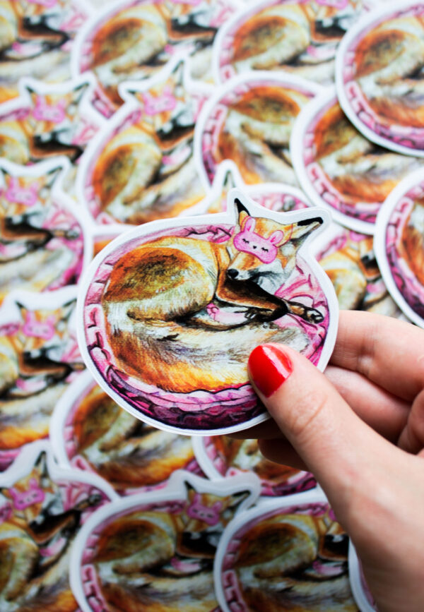 1.Sticker_fox